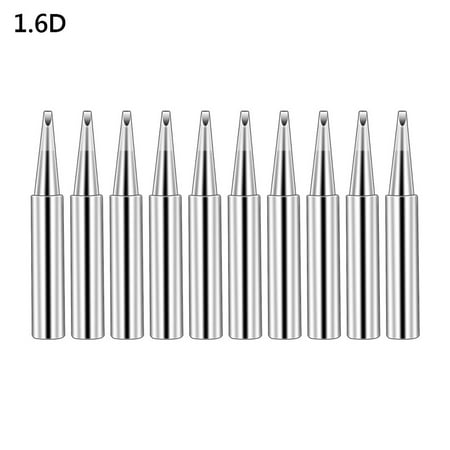 

RANMEI 10Pcs Solder Iron Tips Lead-Free Welding Tip 900M-T-K SK B I 3C 4C 1.6D 2.4D C1