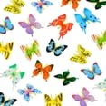 thumbnail image 1 of Decoración artística de plástico Toy Butterflies Canlierr, 36 unidades, 1 of 7