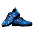 thumbnail image 4 of Medical Nurse Shoes Comfortable Cartoon Examination Department Printed Shoes Blue Lace-up Flat Sneakers, 4 of 8