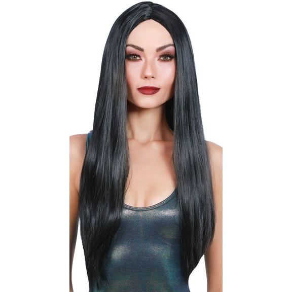 Wig Long Straight Black