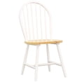 thumbnail image 2 of Two-Tone Wood Side Chair Set / Provide Sturdy Support for Meals, 2 of 2