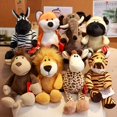 thumbnail image 2 of 24,13 Cm Lindos Animales Del Bosque Juguete De Peluche Elefante, León, Cervatillo, Zorro, Compañeros De Sueño Perfectos Y Regalos Para Niños, 2 of 4