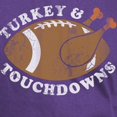 thumbnail image 3 of CafePress - Thanksgiving Turkey And Touchdowns T Shirt - Men's Classic Graphic Cotton T-Shirt, 3 of 4