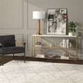 thumbnail image 3 of Henn&Hart 29" Lampe de Table Moderne en Métal avec Accent en Laiton Brun/or, 3 of 3
