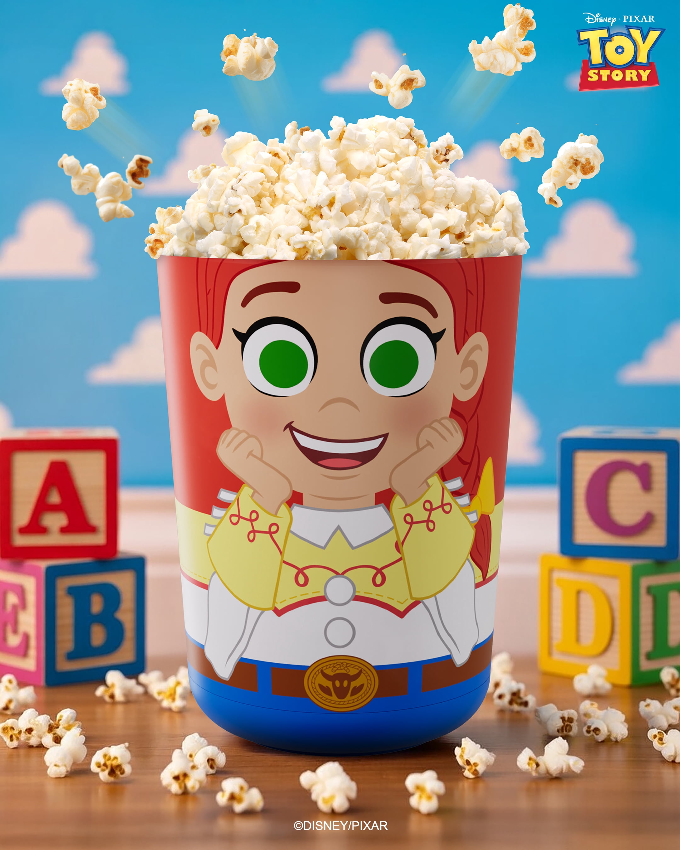 Toy Story - Jessie -  Poppowls At-Home Movie Theater Popcorn Kit - All Ages