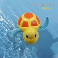 thumbnail image 5 of Baby bath water toy - 3pcs Bath Swimming Turtle Toy for Baby Toddler, Wind Up Chain Bathing Water Toy, Swimming Bathtub Pool Cute Swimming Turtle Toys for Boys Girls, 5 of 5