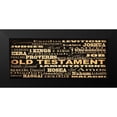thumbnail image 2 of Greene, Taylor 14x8 Black Modern Framed Museum Art Print Titled - Old Testament, 2 of 5