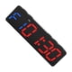 thumbnail image 2 of Bearachild El reloj magnético del gimnasio del contador de tiempo del intervalo personalizado para el control remoto incorporado del gimnasio en Electrónica marco negro Fuente azul y roja., 2 of 6