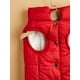 thumbnail image 4 of Zhuge Chaqueta de invierno cortavientos para perros: abrigo cálido de 2 capas con forro polar para perros pequeños, medianos y grandes | Chaleco para clima frío (S, rojo), 4 of 4
