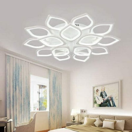 

TFCFL LED Acrylic Flower Ceiling Lights Modern Chandeliers Living Room Bedroom Lamp