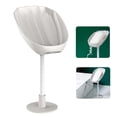 thumbnail image 4 of Toystoory Escurridor de jabón, soporte para ventosa, estante montado en la pared, escurridor de plástico Flexible, cocina, inodoro, baño Juegos de accesorios de baño Blanco, 4 of 6