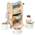 thumbnail image 1 of 1 Set Wooden Coffee Maker Machine Playset Role Play Kitchen Coffee Machine Playset Toy, 1 of 6