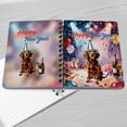 thumbnail image 4 of Happy New Year Boykin Spaniel Chills on Year-End Party Spiral Bound Journal Dog Lover 5x7in Spiral Notebook - 12023, 4 of 5