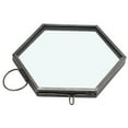 thumbnail image 1 of Glass Photo Frame,Hanging Geometric Hexagonal Glass Specimen Clip Specimen Display Frame Modern Innovation, 1 of 10