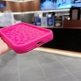 thumbnail image 6 of Compatible with iPhone 14 Case,Cute Cheetah Print Pattern Design,Soft TPU Slim Girly Leopard Phone Case Bumper Shockproof Protective Cover for Women Girls 6.1inch-Hot Pink, 6 of 12