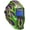 Purple/Green, variant on Metal Man Big Window Variable Shade 9-13 Plus Grind Auto Darkening Welding Helmet (Patriotic) APA8735SGC