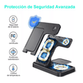 thumbnail image 4 of Cargador Inalambrico Wünd  3 En 1 Para iPhone/iwatch/AirPods Modelo Negro, 4 of 5