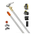 thumbnail image 2 of Extended Portable Tire Inflator Replacement Hose with Stainless Steel Mesh for Protec, 2 of 5