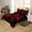 Red, variant on Erosebridal Futuristic Cubes Comforter Cover Twin,Neon Blue Bedding Twin Size,Microfiber Reversible Comforter Cover Twin,Geometric Room Decorative,3-Piece(No Comforter)