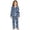 r-453Navy343, variant on MEZZALL Kids Halloween Print For Girls Cozy Witch Themed Pajama Sets Lapel Button Down Long Sleeve T-Shirts And Pants Comfortable Fit For Nighttime 2 Piece Sleepwear