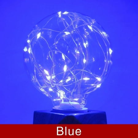 

LED Edison String Light Bulb E27 110V 220V G95 RGB Lighting Copper Wire Bulb