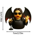 thumbnail image 3 of Prince of Darkness , Unique Funny Tribute Collectibles Figure, Cute Ornaments, Mini Home Crafts Decorations, Music Ducking Ornaments for Party Decor, Gifts for Music Loveer, 3 of 9