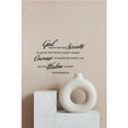 thumbnail image 3 of God Grant Me The Serenity Prayer Bible Verse Vinyl Wall Decal Christian Home Decor for Living Room Bedroom Office Easy to Apply Peel Stick Removable Faith-Based Inspirational Art Religious Gift Idea, 3 of 3