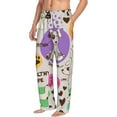 thumbnail image 6 of Fuzoiu Dog Doing Yoga Print Men's Pajama Pants,Lounge Pants for Men,Lounge PJ Bottoms,Sleepwear Pants with Drawstring Pockets -X-Large, 6 of 6