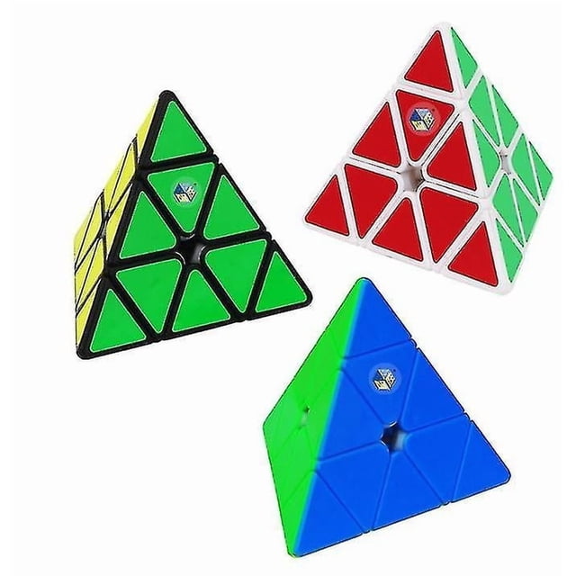 Parrillas para chimenea, estufa de leña, triángulo, pirámide, Magic Speed Cube