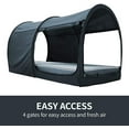 Alvantor Bed Tent Pop Up Canopy Twin Charcoal