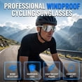 thumbnail image 6 of Fiaya Women Photochromic Polarized Safety Glasses Green Lens UV400 Sports Sunglasses for Cycling Running Outdoor 5.67x2.20in, 6 of 8