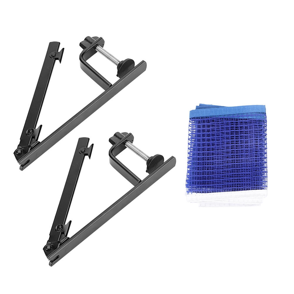 LAZIOEGR Portable Table Tennis Net with Metal Clamp Posts – Lightweight, Durable Ping Pong Set for Indoor & Outdoor Use