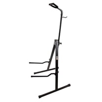 Gearlux Adjustable Cello Stand with Hook for Bow, 46-Inch Maximum Height, Collapsible for Easy Storage, Suitable for 1/2, 3/4, 7/8, 4/4 Scale