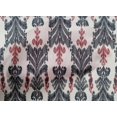 thumbnail image 4 of oneOone Tissu Popeline de Coton Tourbillon & Paisley Ikat Imprimé 1 Yard 42 Pouces de Large, 4 of 4
