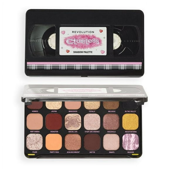 Revolution x Clueless Forever Flawless VHS Tape Palette