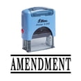 thumbnail image 1 of AMENDMENT Self Inking Rubber Stamp Office Stationary Custom Shiny Stamp, 1 of 1