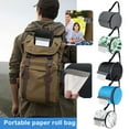 thumbnail image 3 of Tissue Case Waterproof Roll Paper Storage Bag Portable Tissue Cover Organiz, 3 of 7