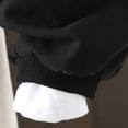 thumbnail image 6 of Pounoo Bomber Jackets for Women Early Fall Fashion Button Down Lightweight Oversized Solid Color Coat Casual Trendy Outfits with Pockets Gift, 6 of 9
