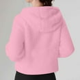 thumbnail image 7 of Womens Fleece Sweatshirts Half Zip Cropped Pullover Fleece Quarter Zipper Hoodies Fuzzy Warm Sherpa Pullover Varsity Jackets Fall Fashion Outfits Clothes, 7 of 7