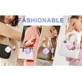 thumbnail image 2 of Clear Case for AirPods 4 (2024) with Safety Lock, Cute Strawberry Keychain, Soft TPU Protective Cover, Shockproof Wireless Earbuds Shell for Women Girls, 2 of 13
