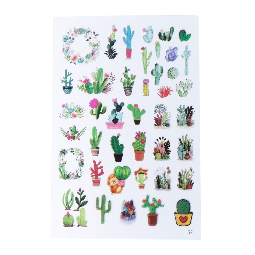 UV Epoxy Resin Materials Filler Sticker Floral Animal Geometric DIY Crafts Decor 
