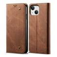 thumbnail image 2 of SaniMore iPhone 14 Plus (6.7" 2022) Wallet Case, Cowboy Skin [Wear-resistat Durable] Card Slots Cash Pocket Kickstand 360° All-around Protective Business Shell [Shoxkproof Anti-drop] - Brown, 2 of 7