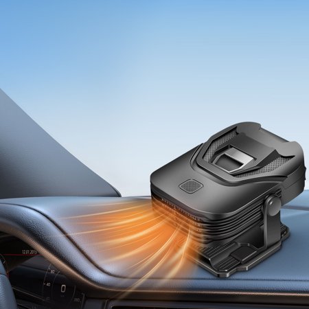 Hometravel Car Mounted Heater Compact Vehicle Warming Unit Multi-purpose Defrosting Device for Winter Use