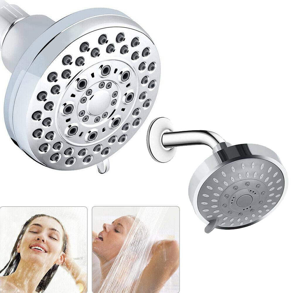 HEAD New Shower Head 3 Modes pressure Turbo Bathroom 40% Water Saving Bath Heads 