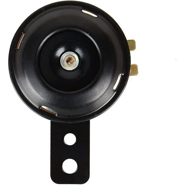 Motorcycle Horn,12v 105db Super Loud Scooter Moped Dirt Bike Go Karts Vespas Atv Motorcycle Air Car Horn 65mm A24 Black1pcs)