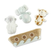 Baby Aspen Noah's Ark 4-Piece Rattle Gift Set