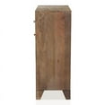 thumbnail image 2 of Furniture of America Kegen Rustic Wood Multi-Storage Wine Rack in Autumn Brown, 2 of 7