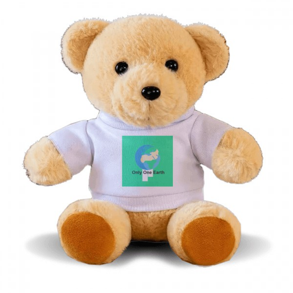 Earth Protect Environmental Protect Bear Toy Animal Plush Toy Hoodie Doll