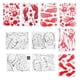 thumbnail image 1 of 10 Uds. Pegatina con huella de sangre de Halloween para decoraciones de Halloween, 1 of 3