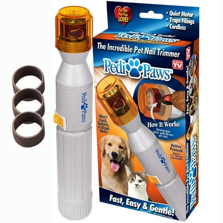 Pedi Pad - Pedi Paws Animal Nail Trimmer Grinder Grooming Tool Care Clipper For Pet Dog Cat